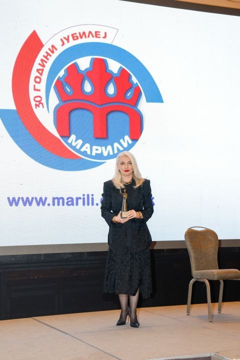 Recognition for Leadership and Vision: Filomena Pljakovska Asprovska Awarded by Marili